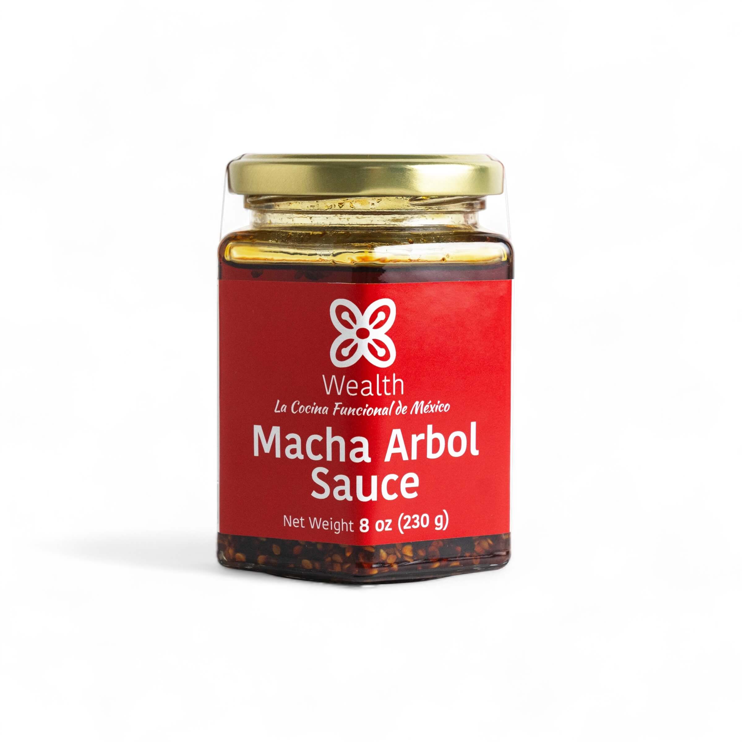 Traditional Mexican Salsa Macha Arbol